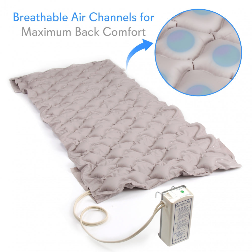 Serenelife Furniture Luftmatratze mit Pumpe Anti-Dekubitus