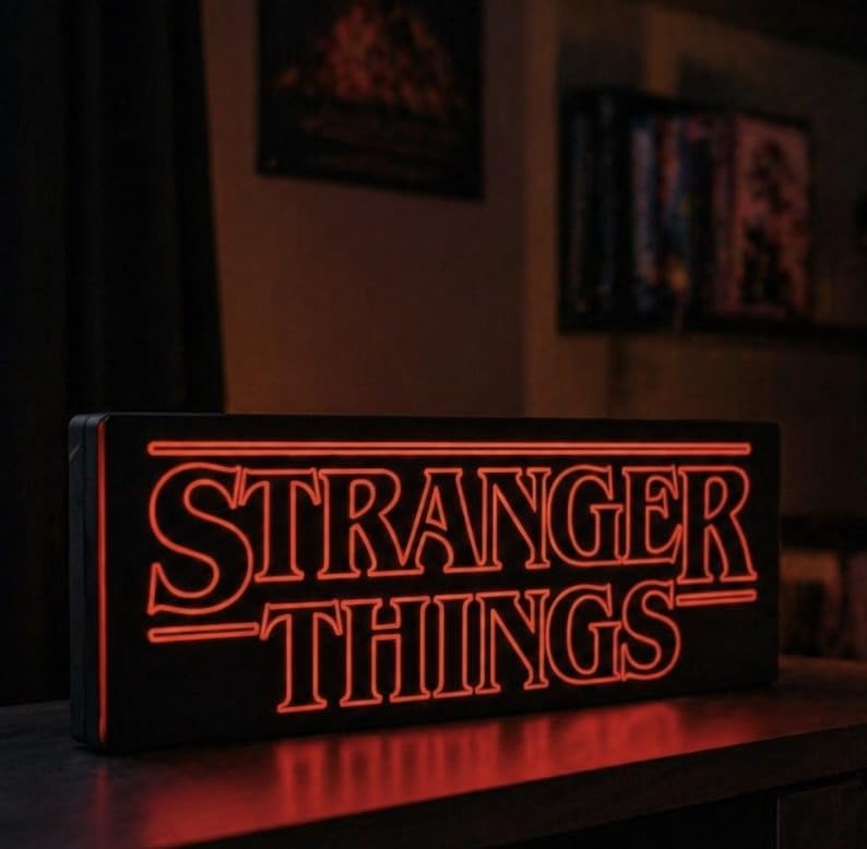 Paladone Lighting Stranger Things Logo Licht 2 Modi Tischleuchte