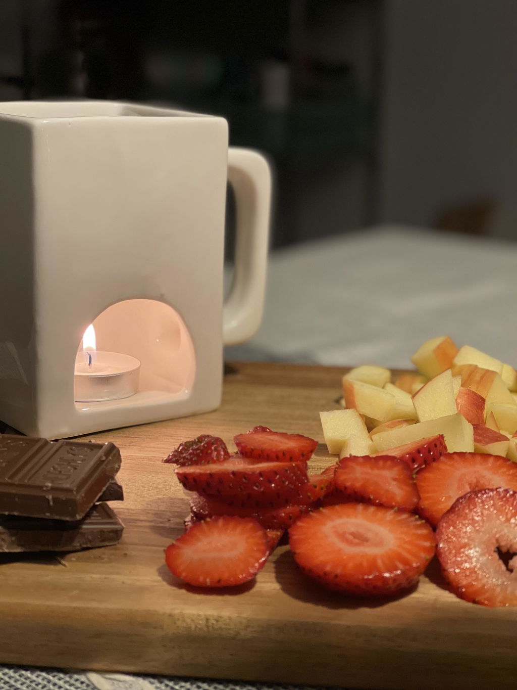 Kikkerland Kitchen Fondue for Two Fondue-Set Keramik 2 Gabeln