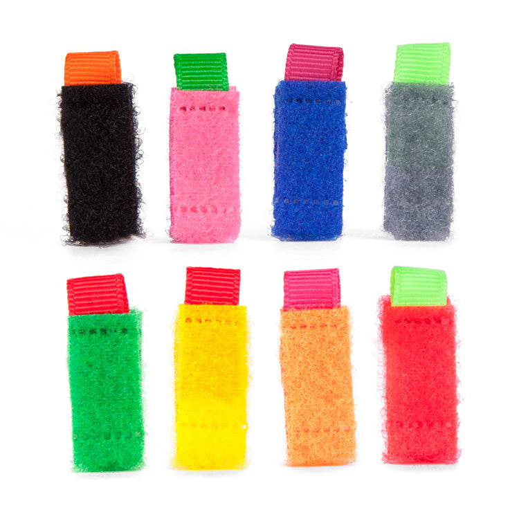 Kikkerland Tech Color Cable Ties Kabelbinder 8er bunt