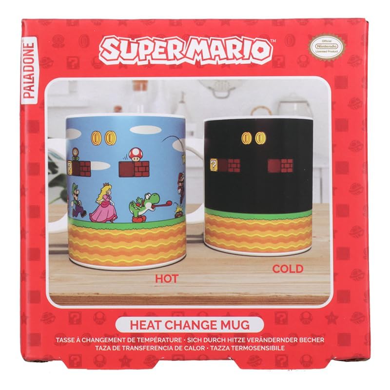 Paladone Super Mario Thermo Kaffeetasse 300 ml Keramik