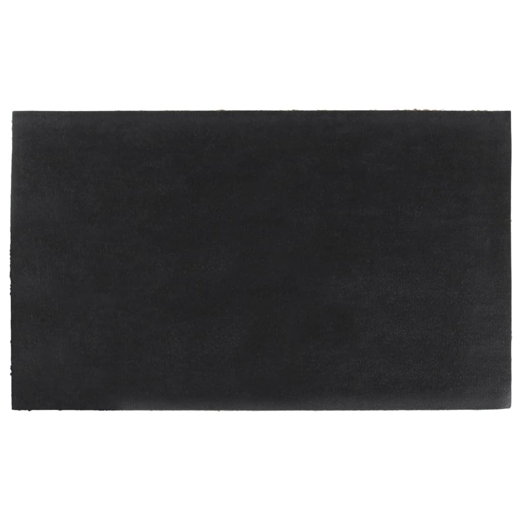 vidaXL Heim & Garten Fußmatte Kokos 45x75 cm Natur getuftet