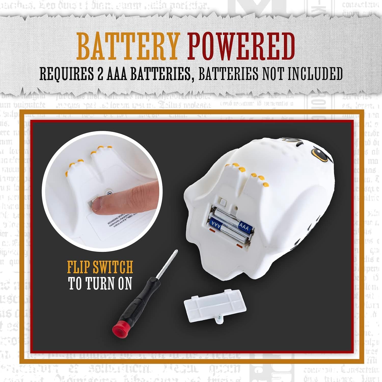 Paladone Lighting Harry Potter Hedwig Nachtlicht Eule Batterie
