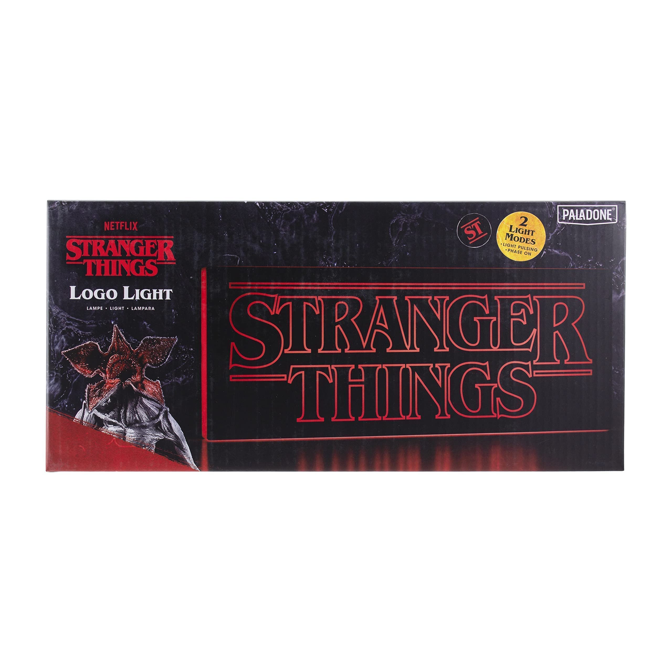 Paladone Lighting Stranger Things Logo Licht 2 Modi Tischleuchte