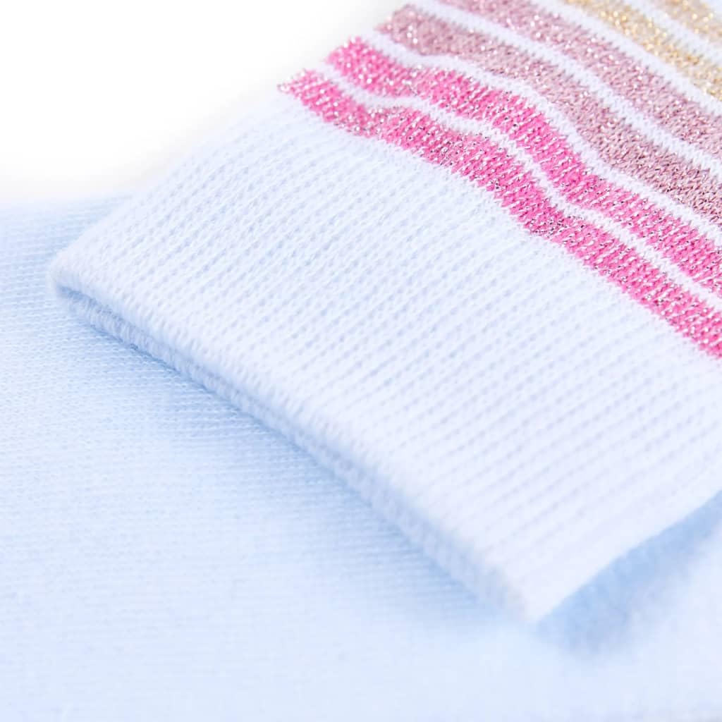 vidaXL Baby & Kleinkind Kindersocken 23-26 Streifen Baumwolle