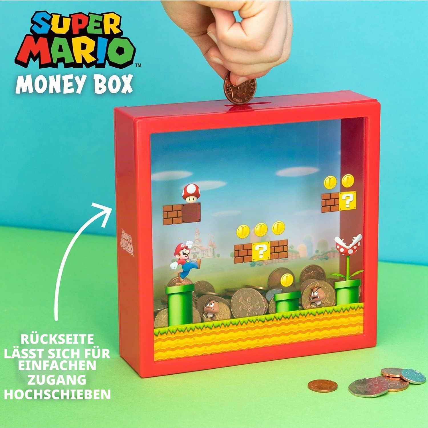 Paladone Homeware Super Mario Sparschwein 18 cm lizenziert