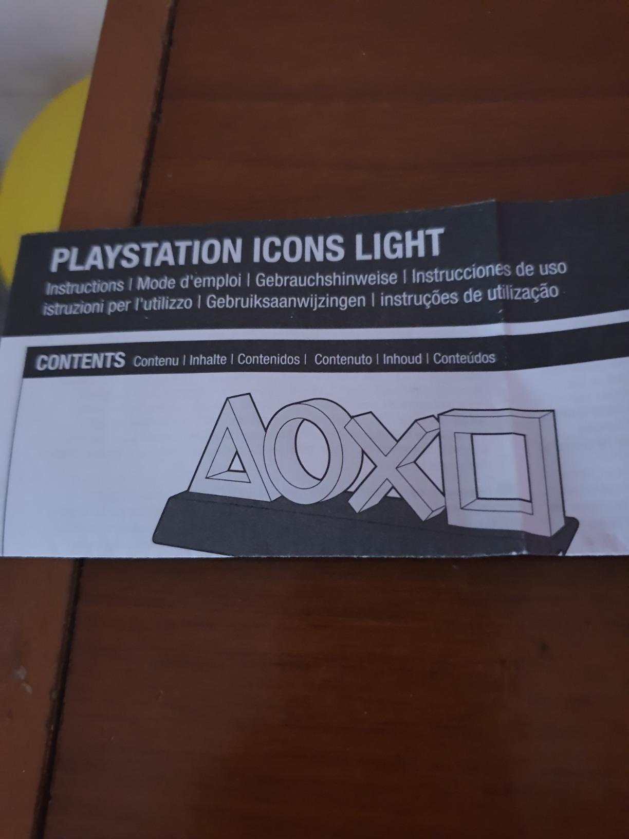 Paladone Lighting PP4140PS Icons Lampe Farbwechsel 31 cm