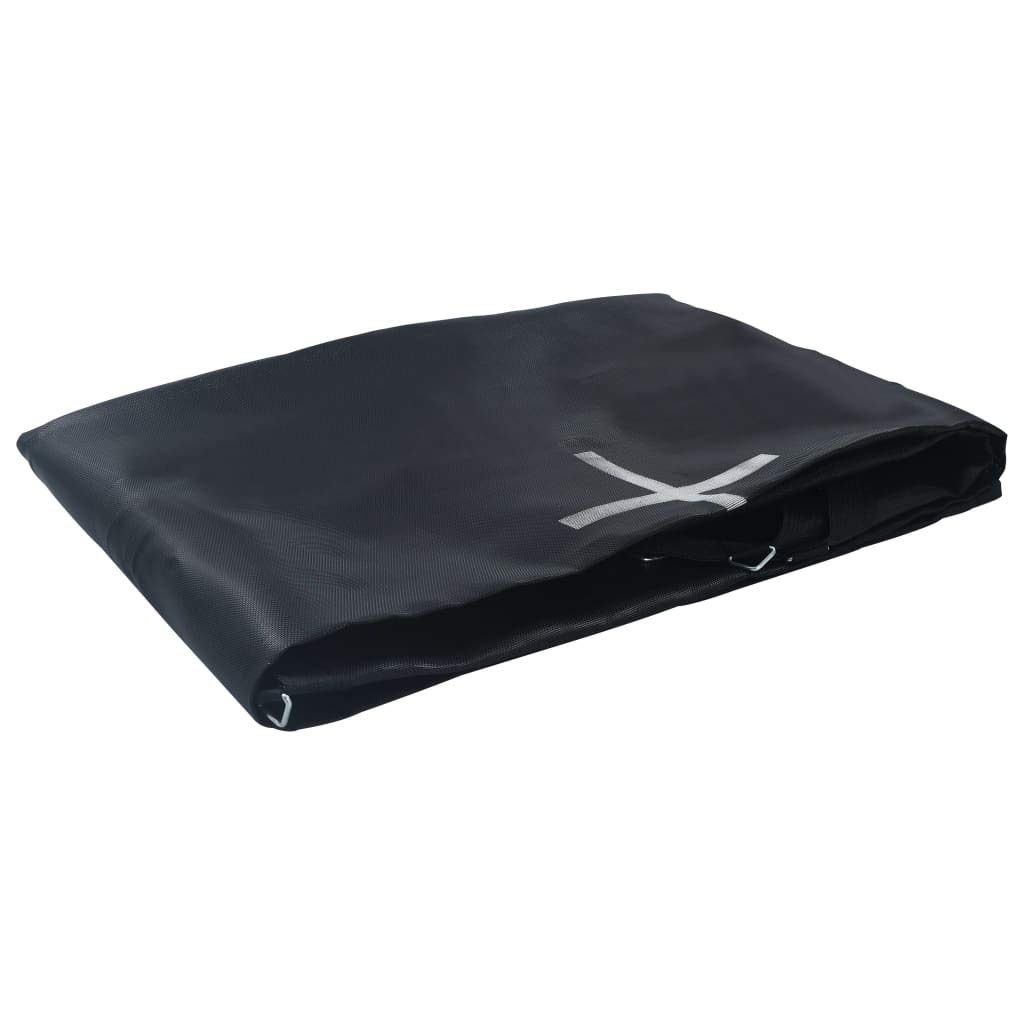 vidaXL Sprungtuch 3,05 m Trampolinmatte schwarz UV-beständig