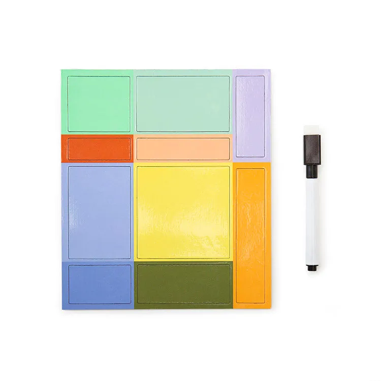 Kikkerland Inkerie Memo Magnete Kühlschrank mit Stift