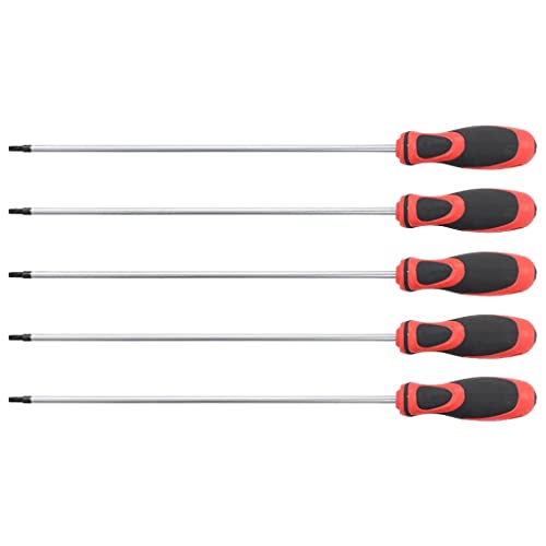 vidaXL Torx-Schraubendreher Set 5-tlg. 300 mm Chrom-Vanadium