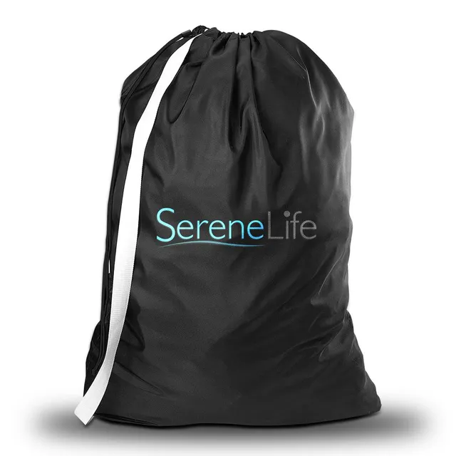 Serenelife Wäschesack Nylon mit Kordelzug Waschbar