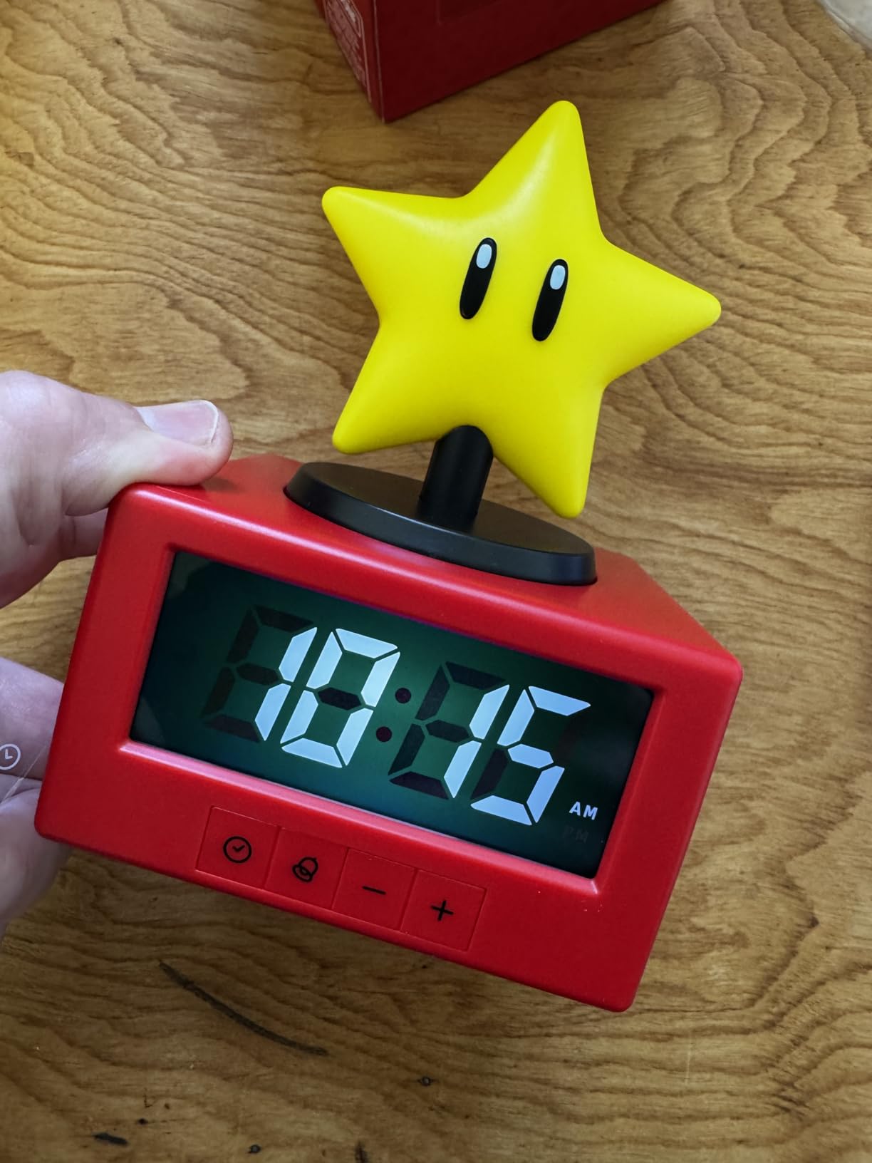 Paladone Nintendo Super Star Wecker Nachtlicht 15 cm Figur