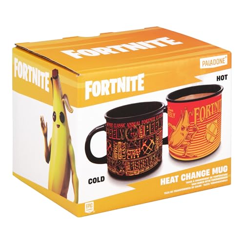 Paladone Fortnite Peely Fishstick Heat Change Becher 350ml