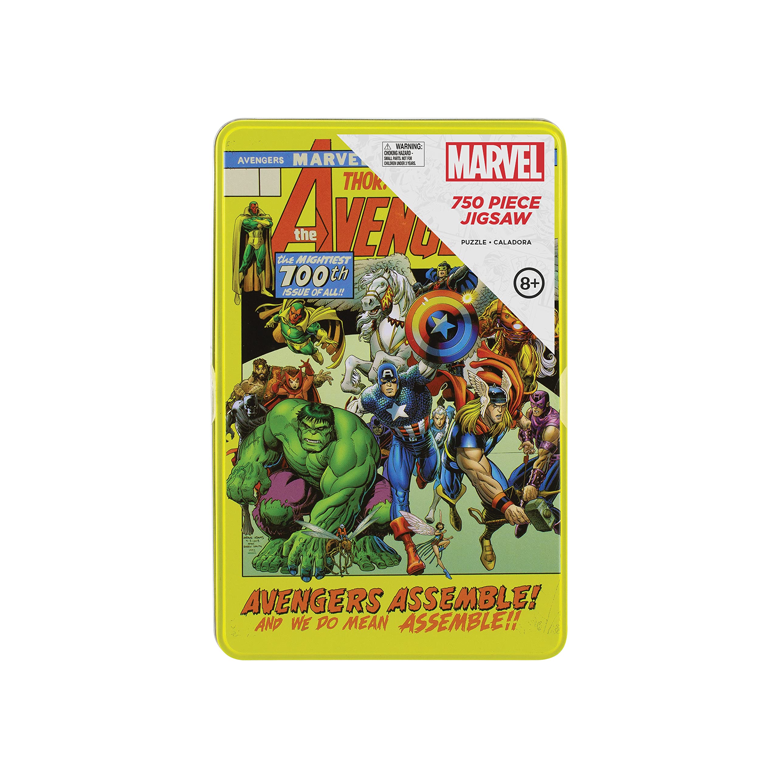 Paladone Marvel Comics Puzzle 750 Teile Avengers Dose