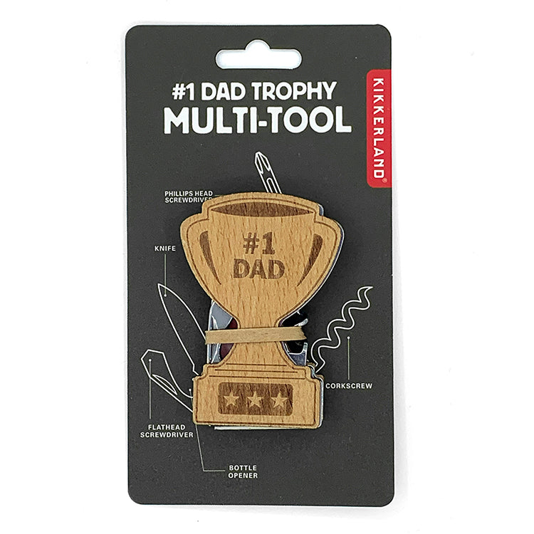 Kikkerland #1 Dad Trophy Multitool für Papa