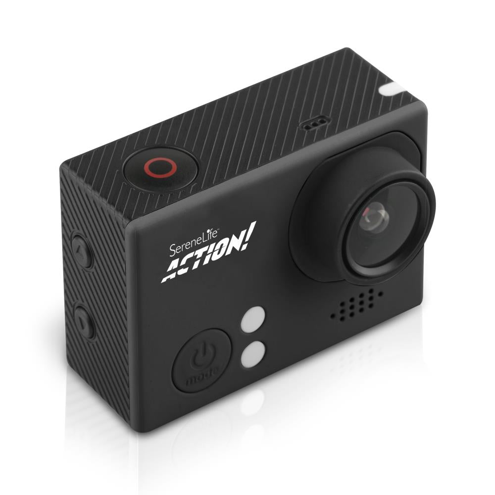 Serenelife Cameras Actioncam 4K Schwarz WiFi Slow-Mo