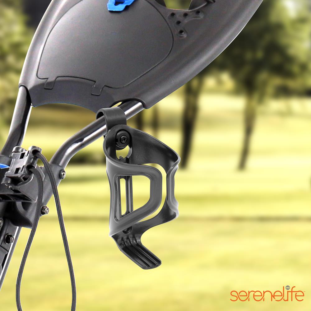 Serenelife Getränkehalter Golf Trolley Kunststoff 9cm
