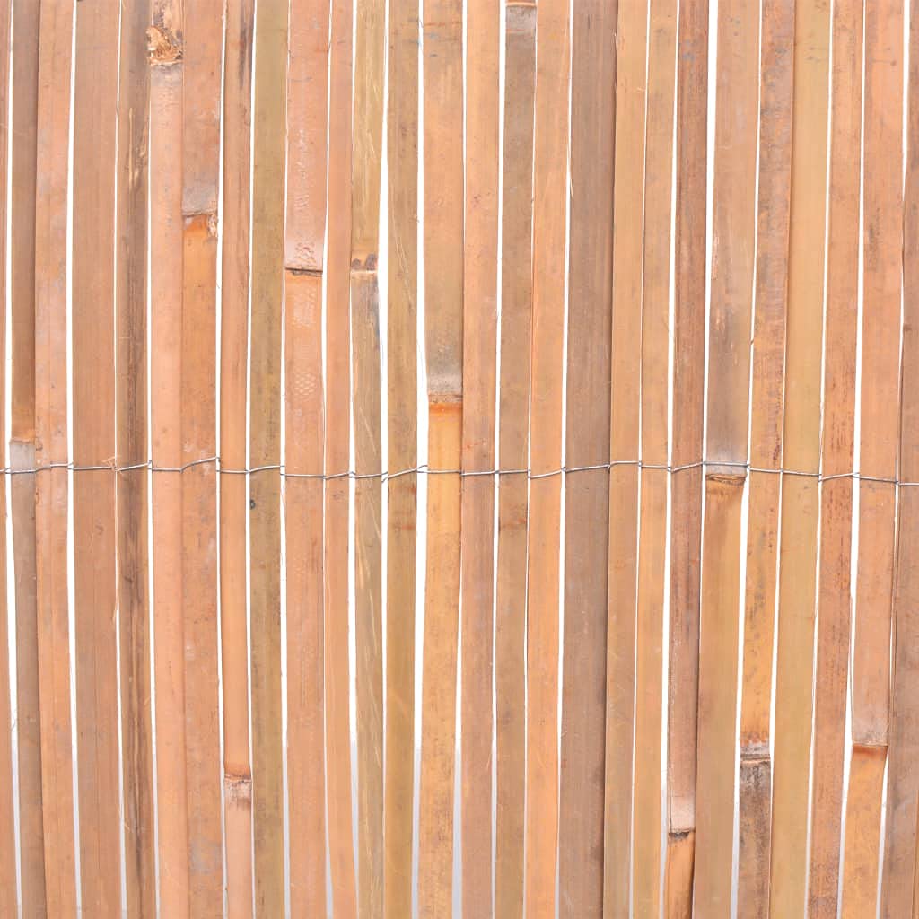 vidaXL Heim & Garten Bambuszaun 100x400 cm Sichtschutz
