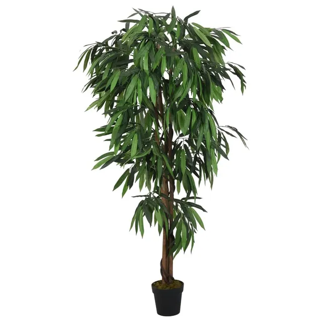 vidaXL Heim & Garten Mangobaum Künstlich 80 cm 300 Blätter