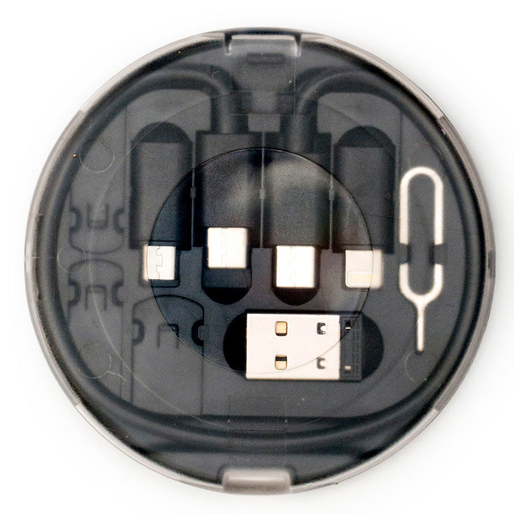 Kikkerland On-The-Go Travel Buddy Kabelset USB-C