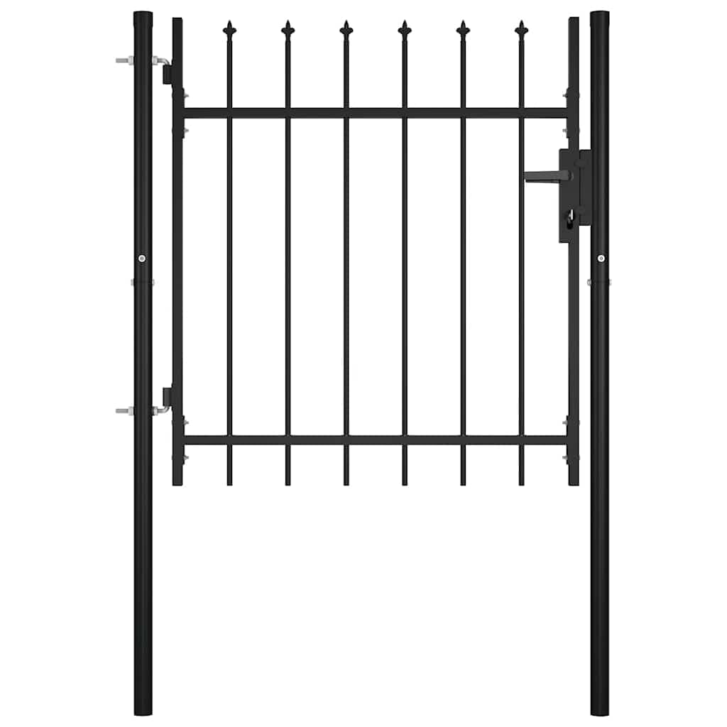vidaXL Boxtel Gartentor 100x75 cm Stahl Speerspitze