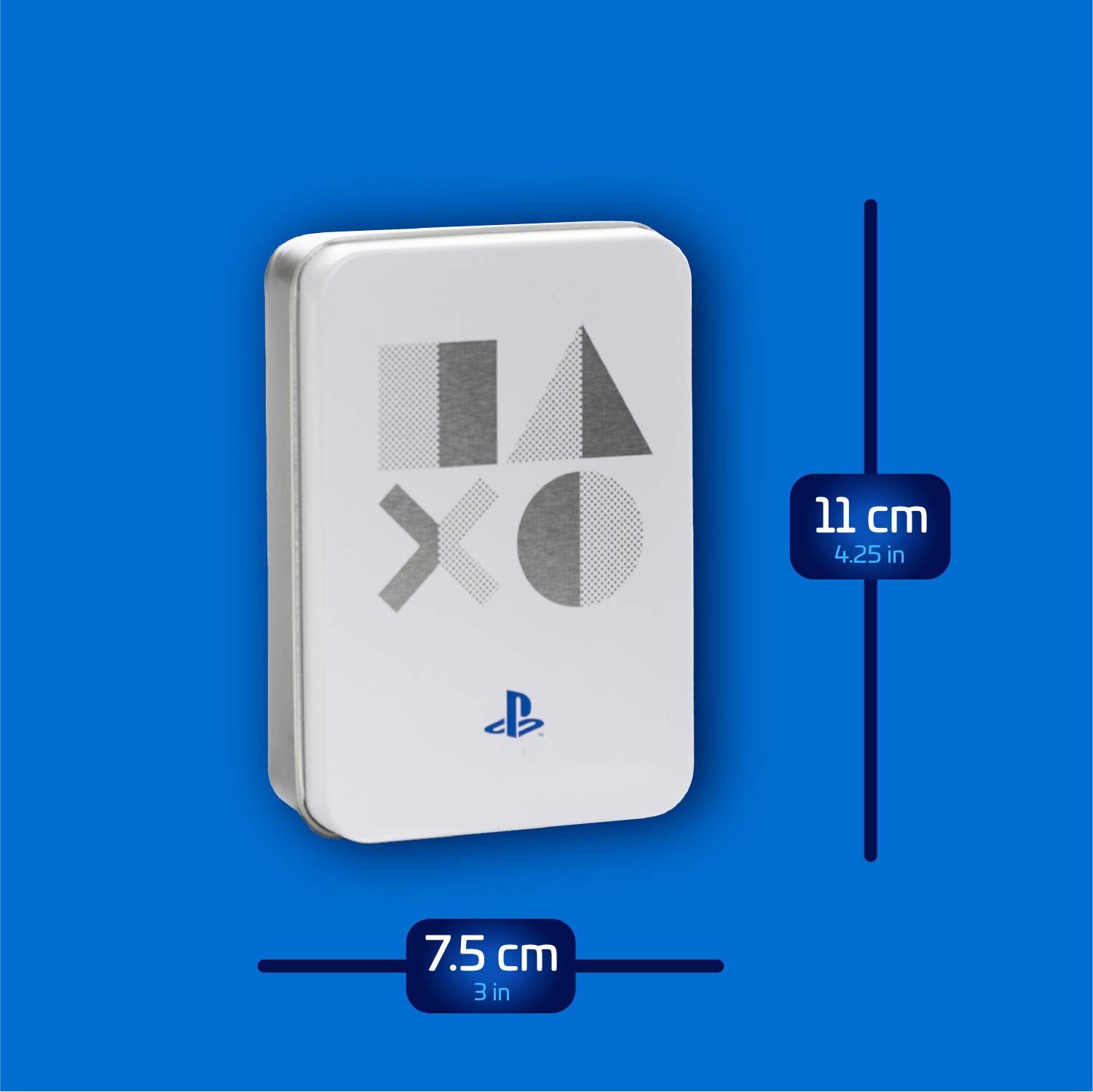 Paladone Playstation Spielkarten PS5 6x9 cm in Dose Geschenk