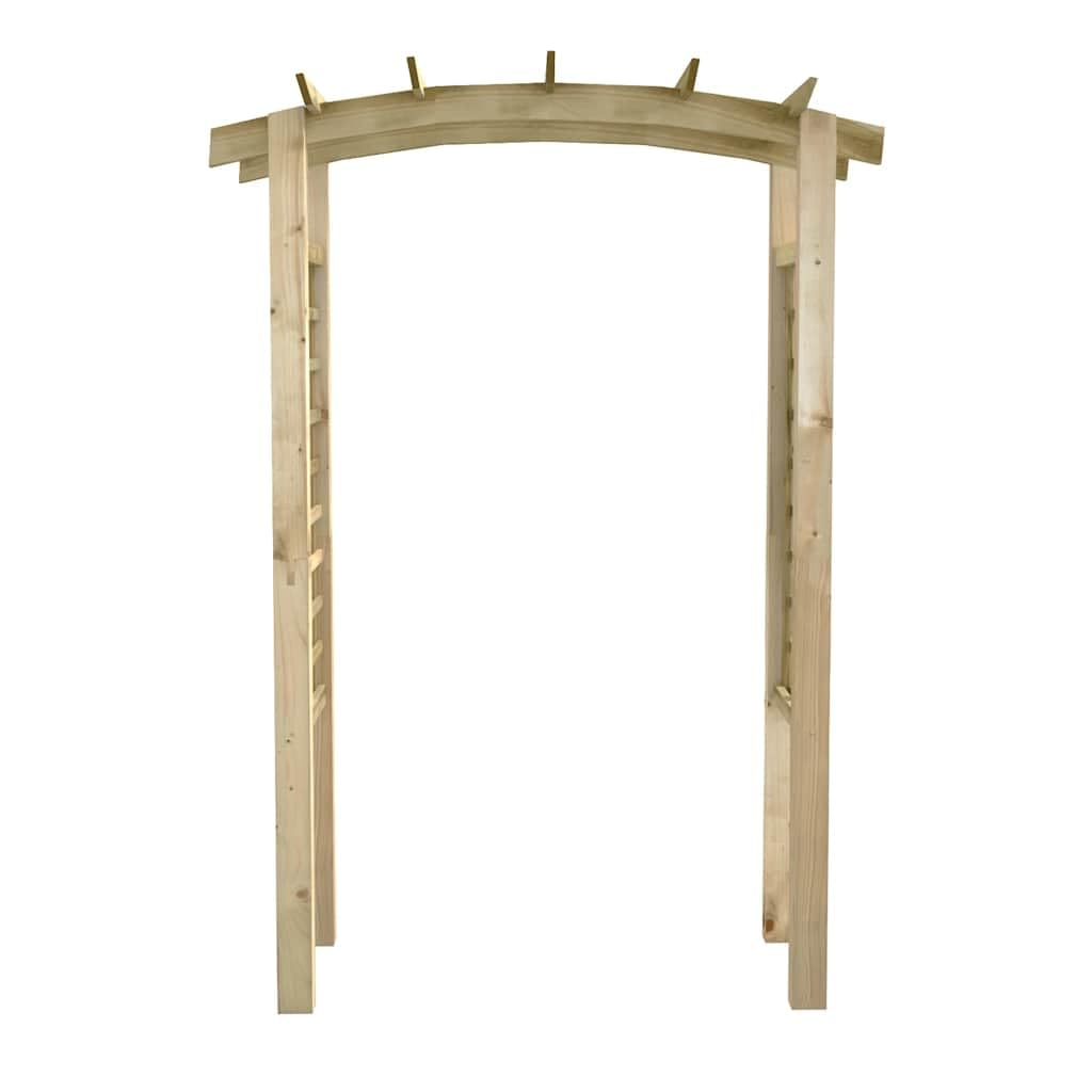 vidaXL Gartenbogen Holz 150x60x210 cm Kiefer Rankbogen
