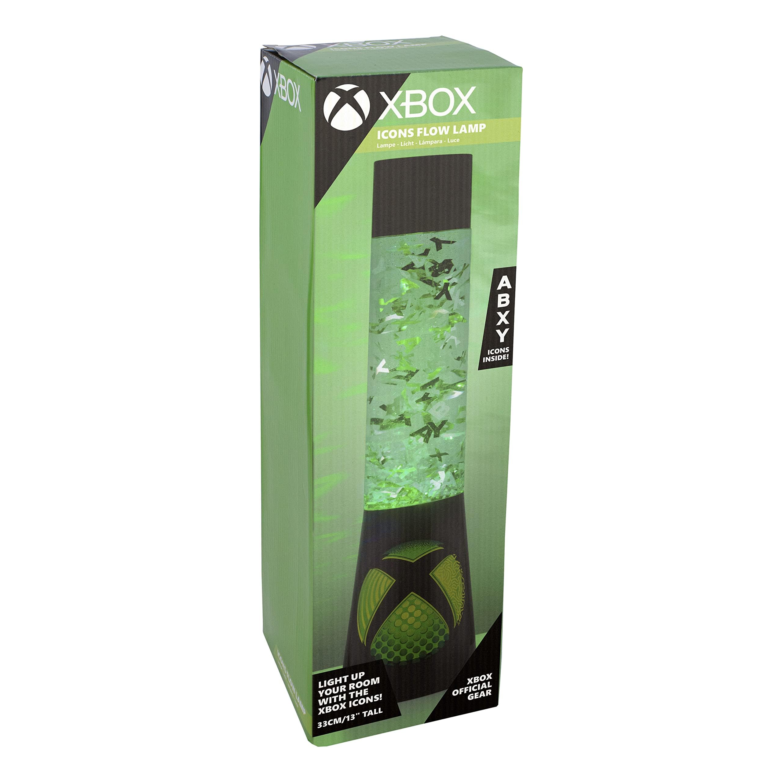Paladone Lighting Xbox Flow-Lampe 33 cm Glitzer grün