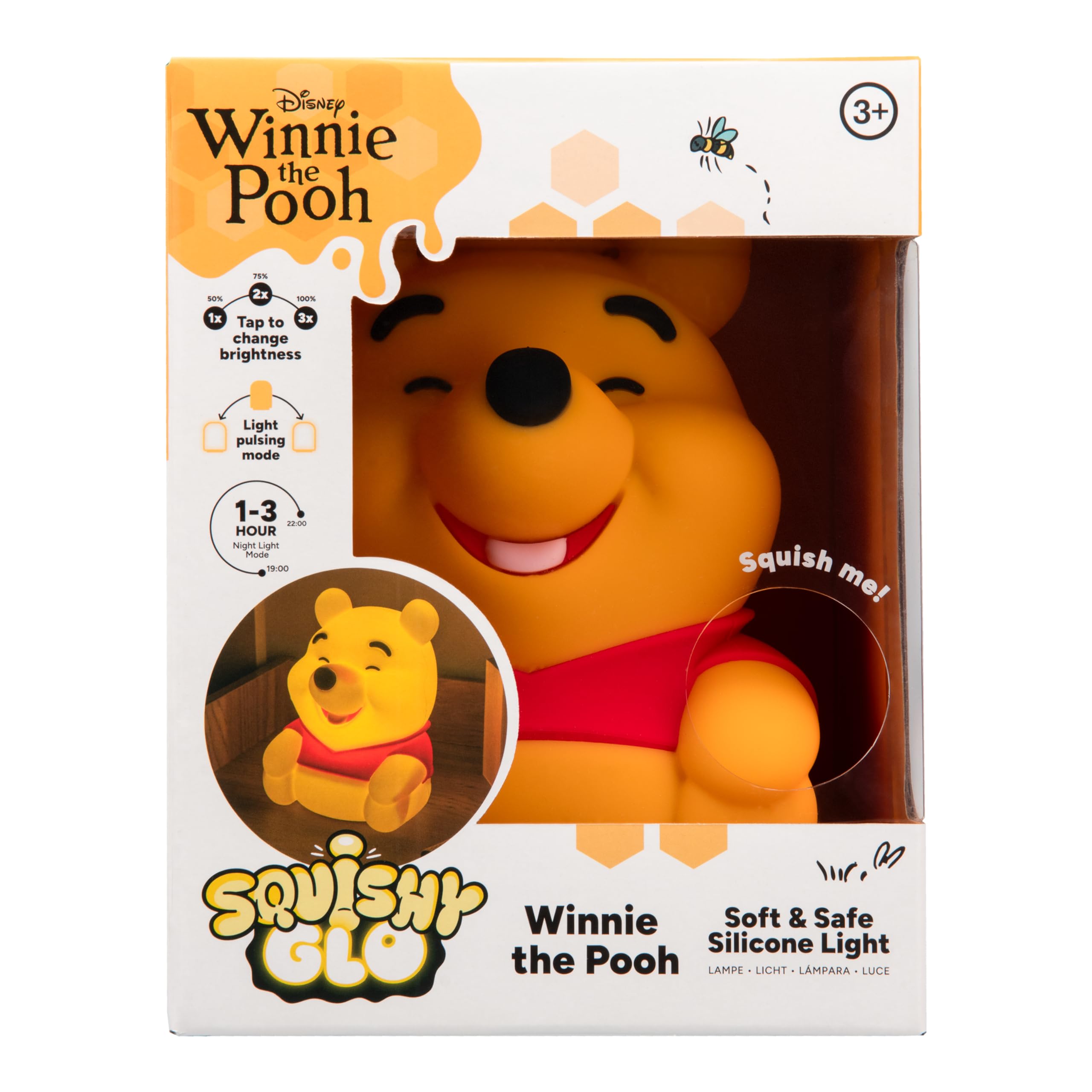 Paladone Winnie Pooh SquishyGlo Nachtlicht 15,5 cm
