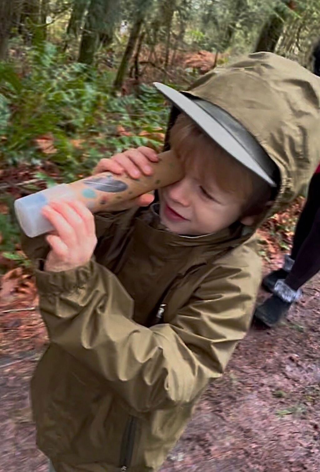 Kikkerland Huckleberry Kaleidoskop Spielzeug Natur für Kinder