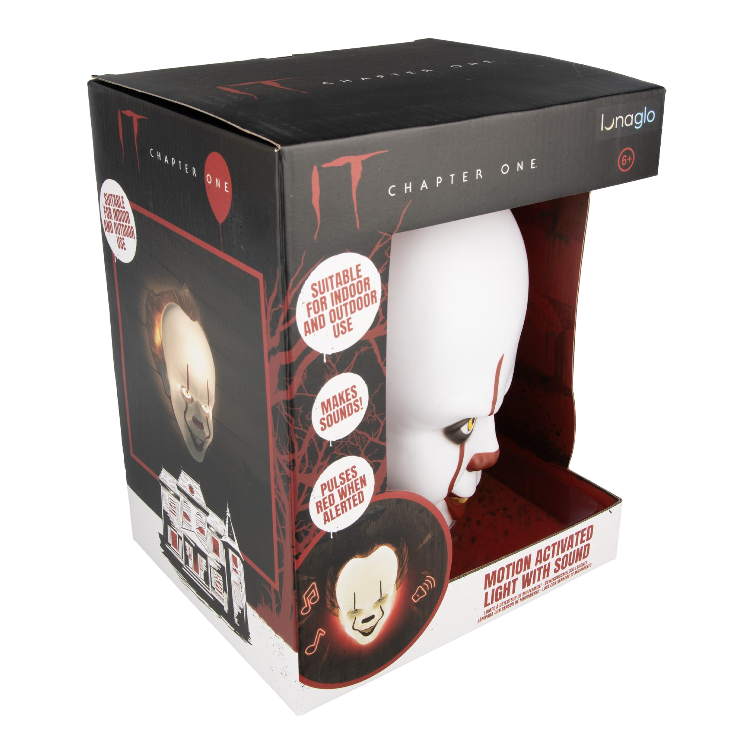 Paladone Lighting Pennywise Masken-Leuchte 25cm Bewegungsmelder