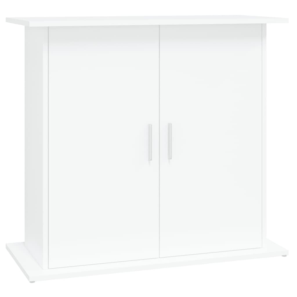 vidaXL Aquariumständer Weiß 81x36x73 cm Holzwerkstoff