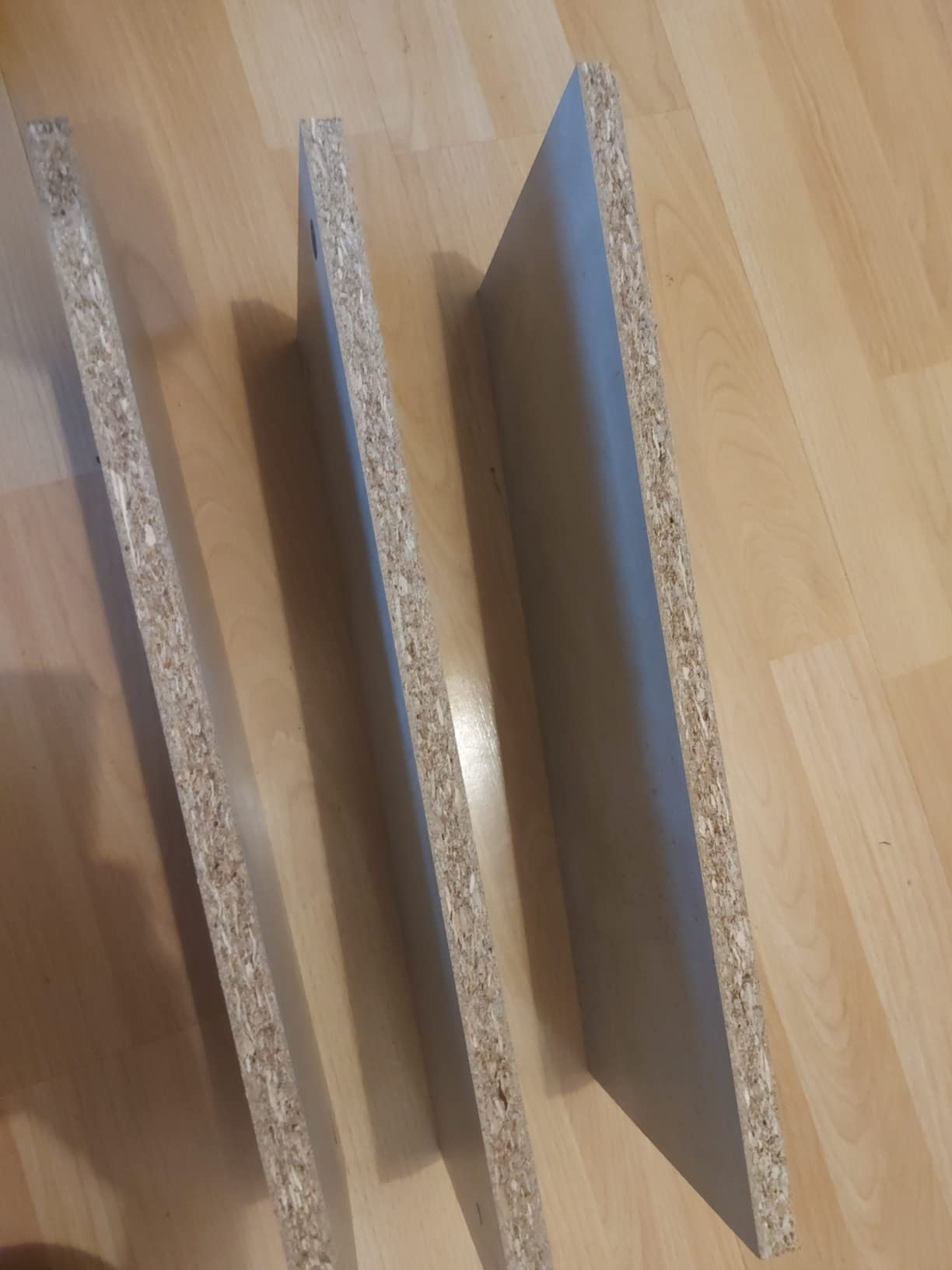 vidaXL Bartisch weiß 102x50x103,5 cm Holzwerkstoff mit Regal