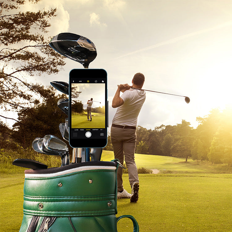 Kikkerland Golf Selfie Clip Handyhalter Golfschläger