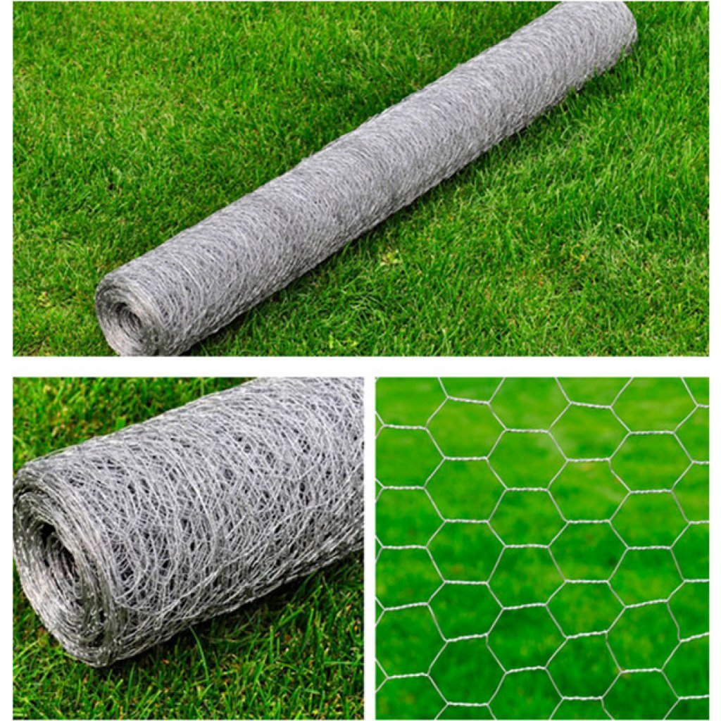vidaXL Maschendrahtzaun Silber 1x25 m verzinkter Stahl