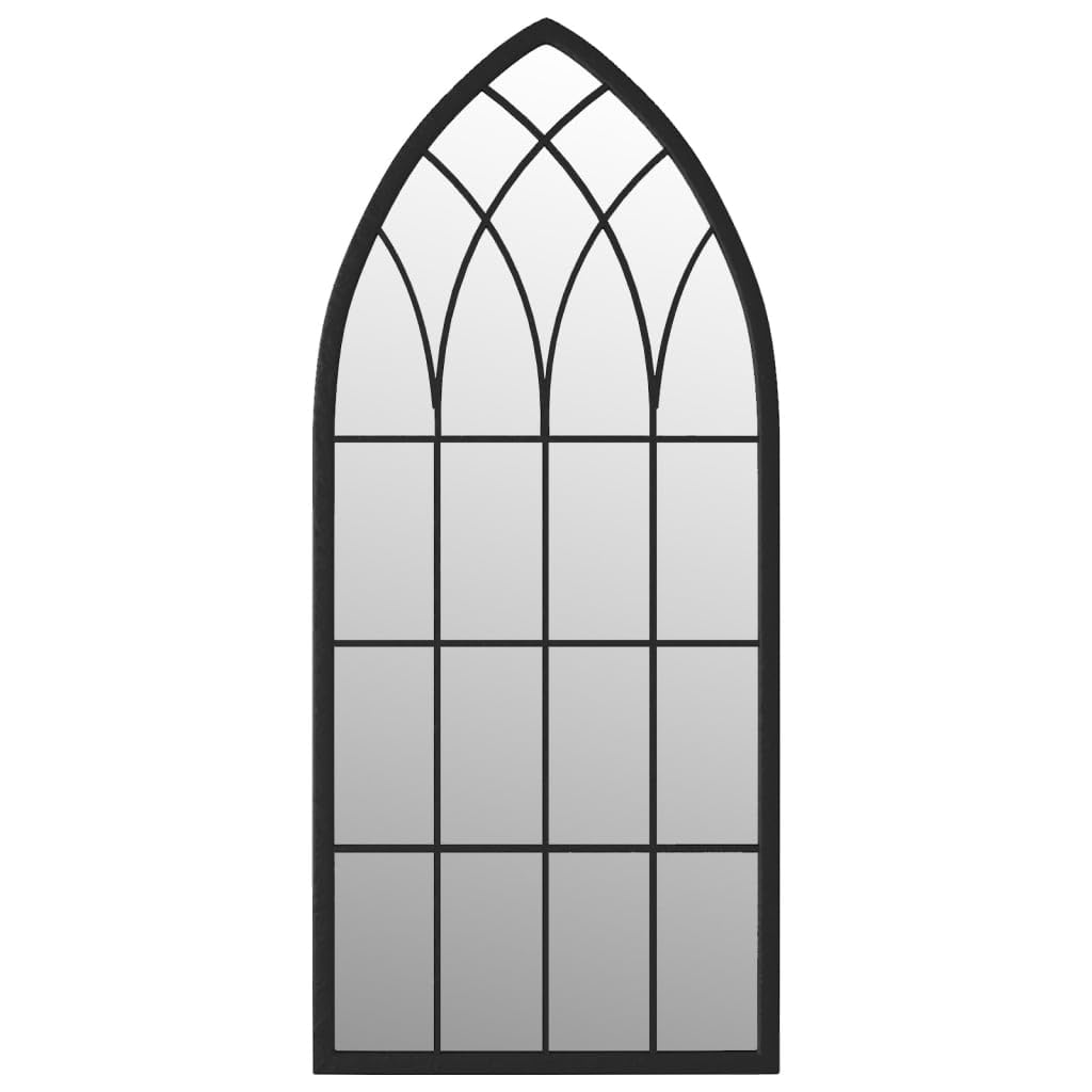 vidaXL Spiegel Sandfarben 70x30 cm Eisen Wandspiegel