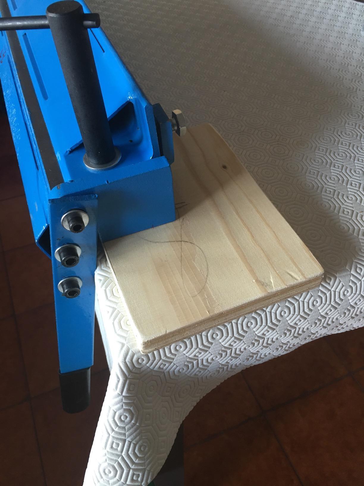 vidaXL Abkantbank 630mm Kantbank Biegemaschine 120°