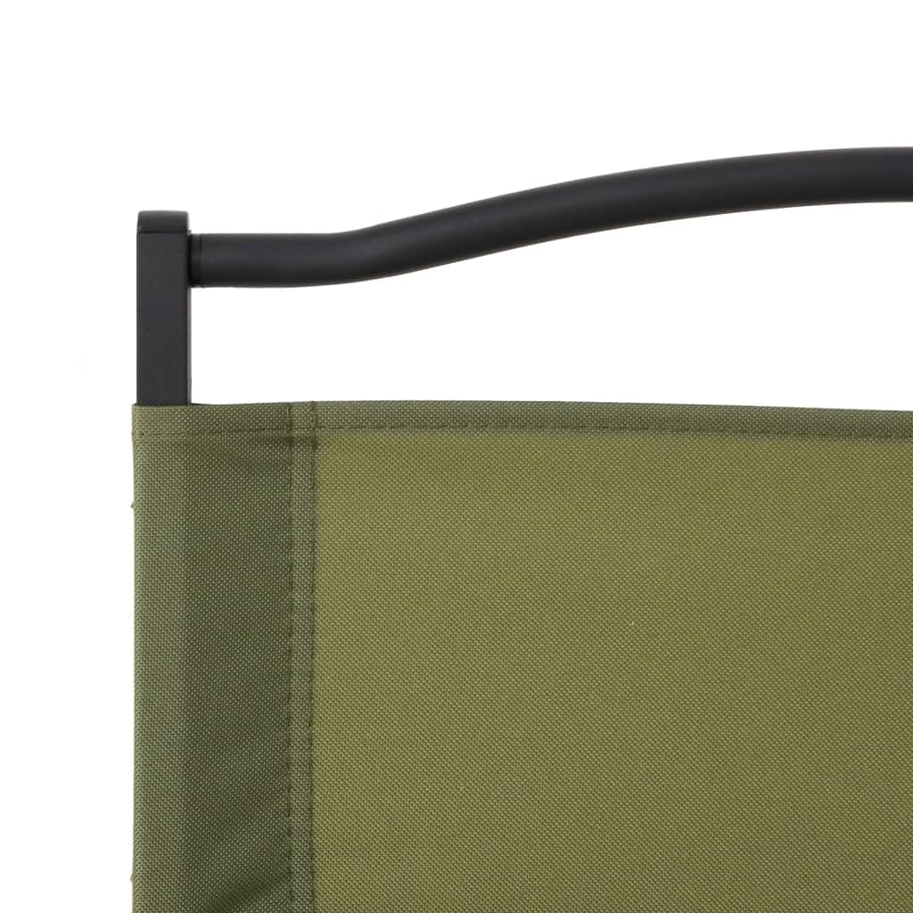 vidaXL Campingstühle 2 Stk Grün 54x55x78 cm Oxford