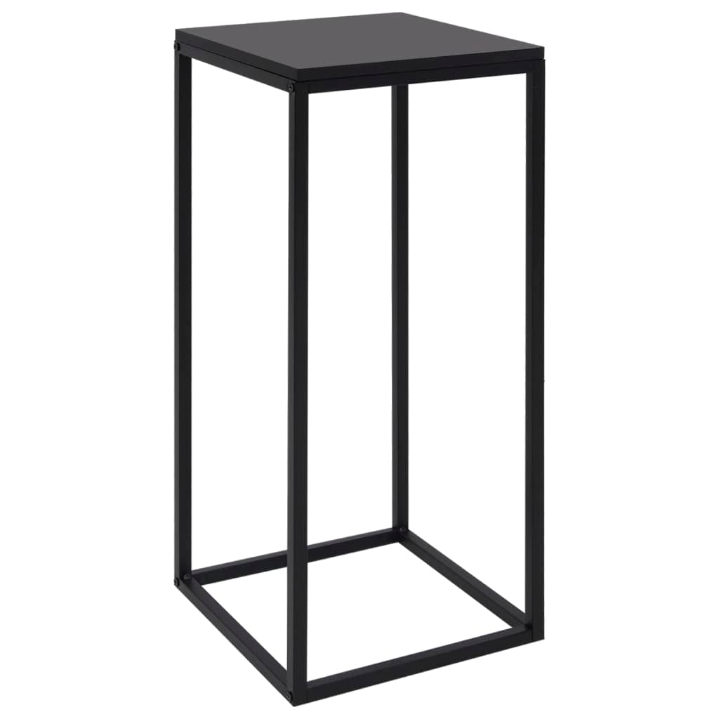 vidaXL Möbel Beistelltisch 2er-Set Stahl schwarz Laptoptisch