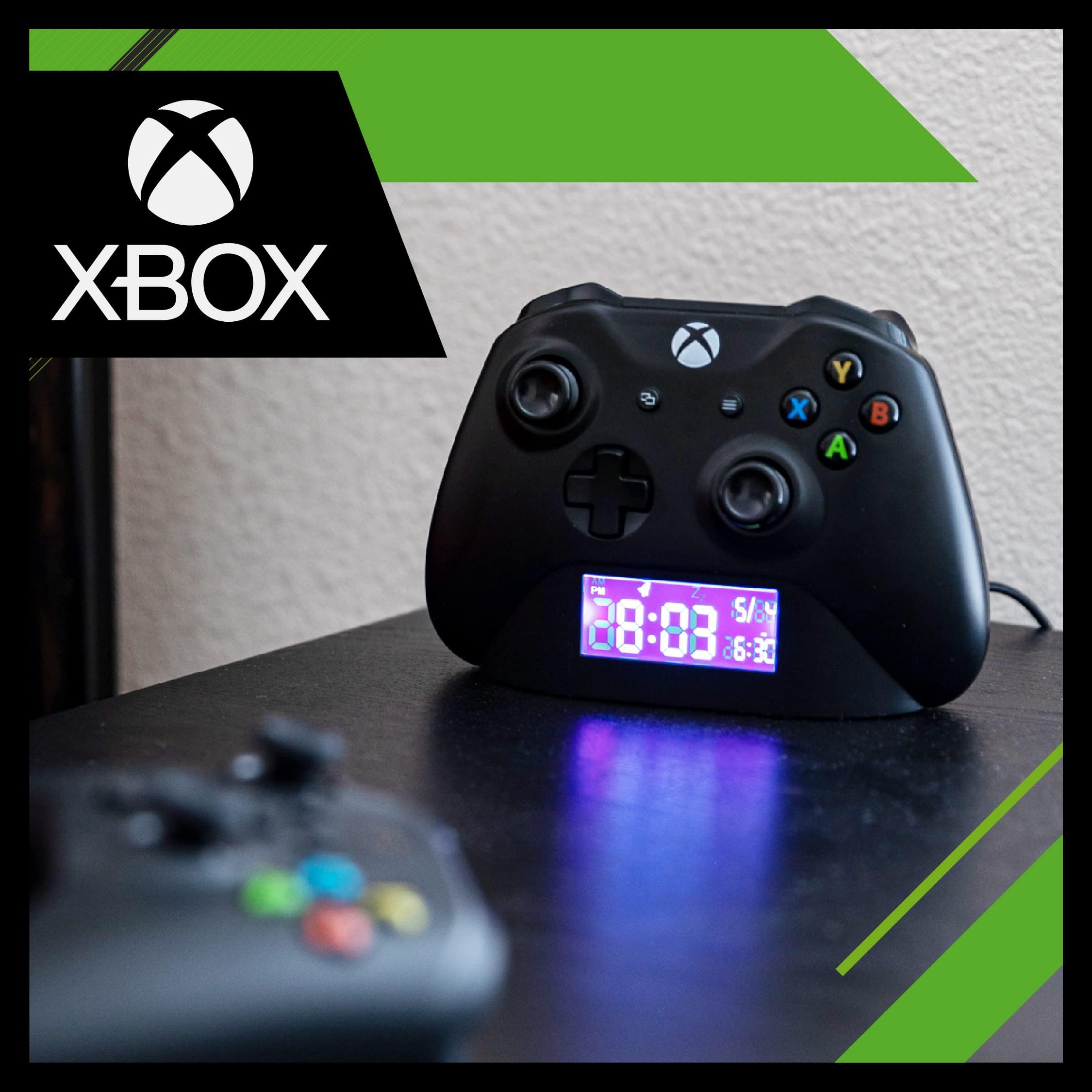Paladone Xbox Controller Wecker Digital Schwarz USB