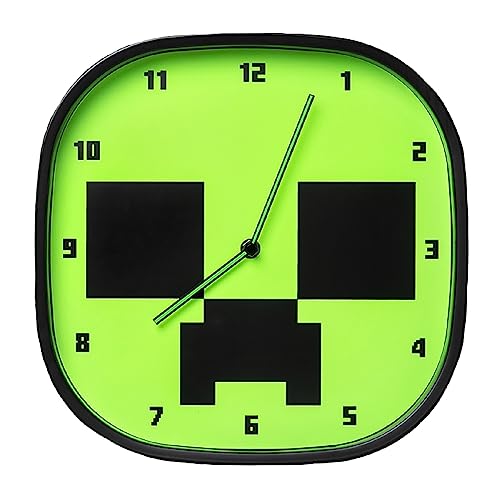 Paladone Lighting Minecraft Creeper Wanduhr 30 cm
