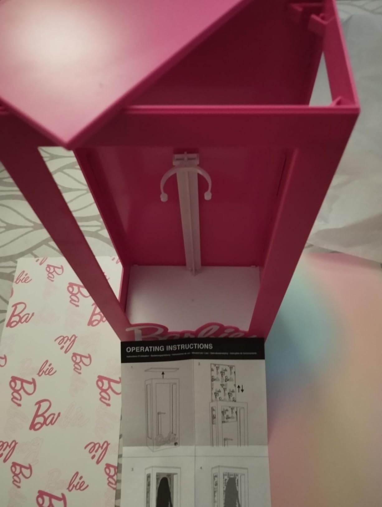 Paladone Barbie Puppen Ausstellungsbox Licht 34cm USB