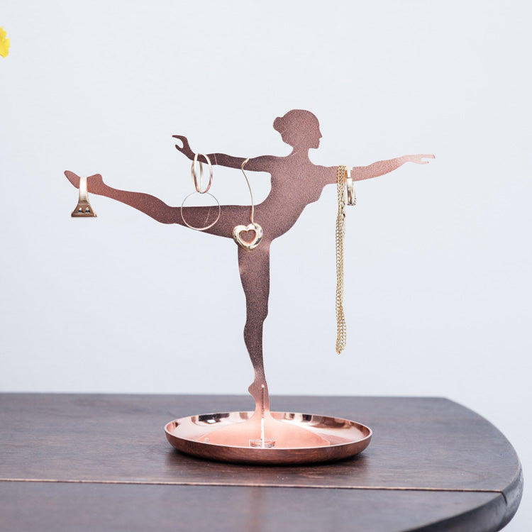 Kikkerland Home Ballerina Schmuckhalter Schmuckständer Geschenk