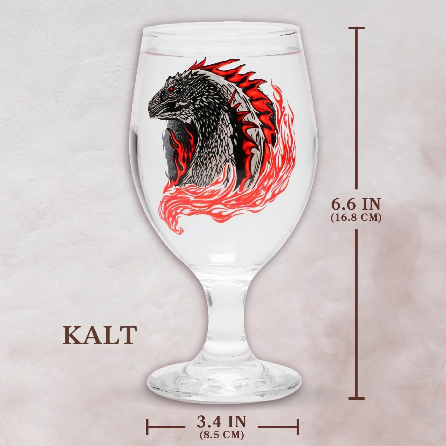 Paladone House of the Dragon Glas 350ml Farbwechsel