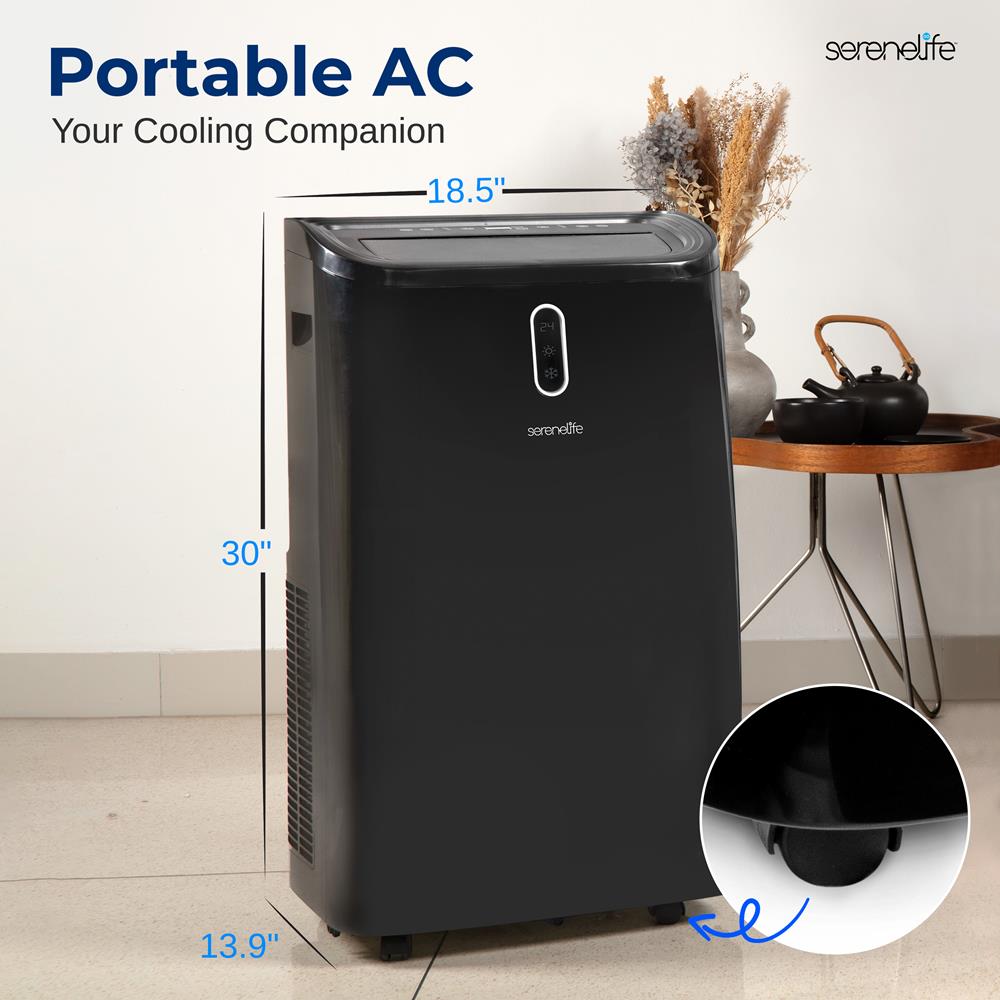 Serenelife Portable AC Mobile Klimaanlage 12000 BTU