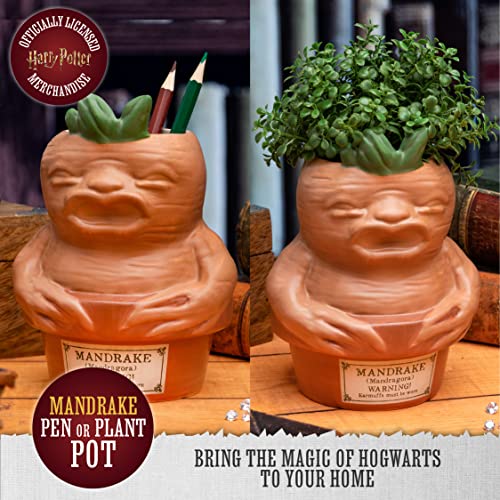 Paladone Harry Potter Alraune Topf Keramik 15cm Stifte Pflanzen