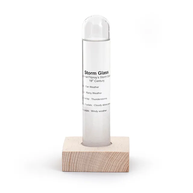 Kikkerland Storm Glass Wetterglas Deko