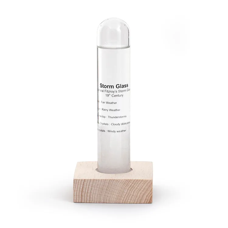 Kikkerland Storm Glass Wetterglas Deko