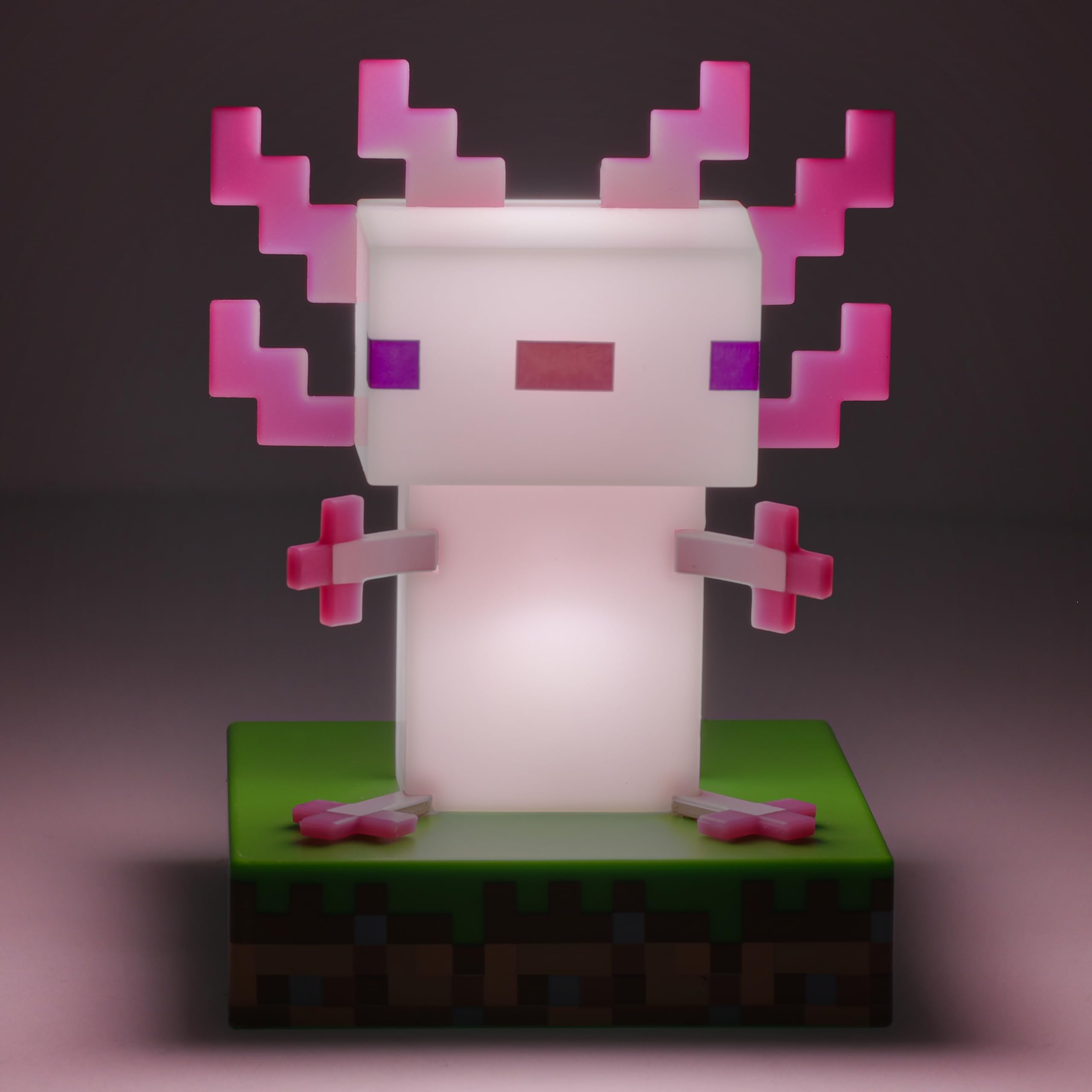 Paladone Lighting Axolotl Icon Light Minecraft Lampe 10,7 cm