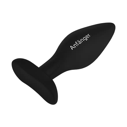 EIS Anal-Plug Konisch Silikon Schwarz 12 cm